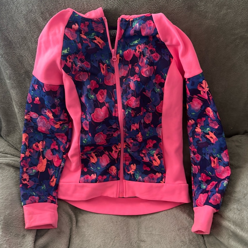 EUC Champion Girls Zippered Hooded Jacket